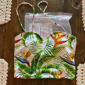 Kortni Jeane Tropical Floral Top